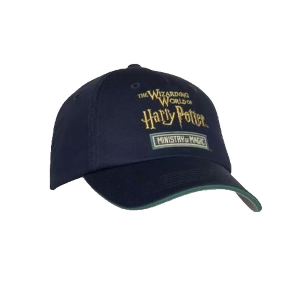 Wizarding World of Harry Potter Ministry of Magic Blue Universal Studios Hat Cap - Picture 1 of 14